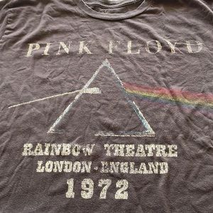 Brown Pink Floyd t-shirt Rainbow Theater London England 1972